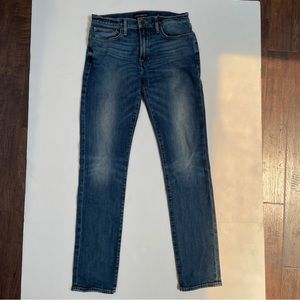 Lucky Brand Jeans Heritage 121 Slim Long Eastvale Sz 29x34 medium blue denim